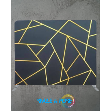 Black Luxury Gold Backdrop