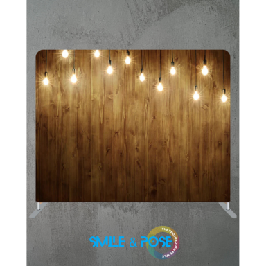 Vintage Wood Panel Backdrop